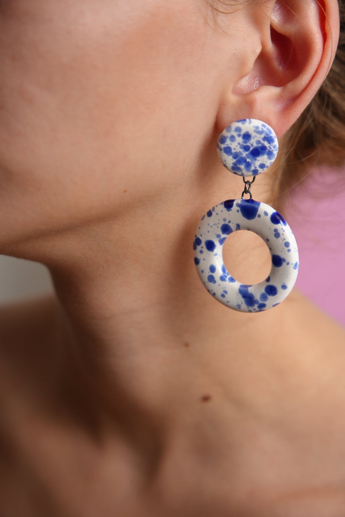 Koi κεραμικά σκουλαρίκια